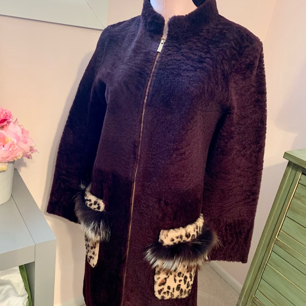 Saks Fifth Avenue Fur Shearling